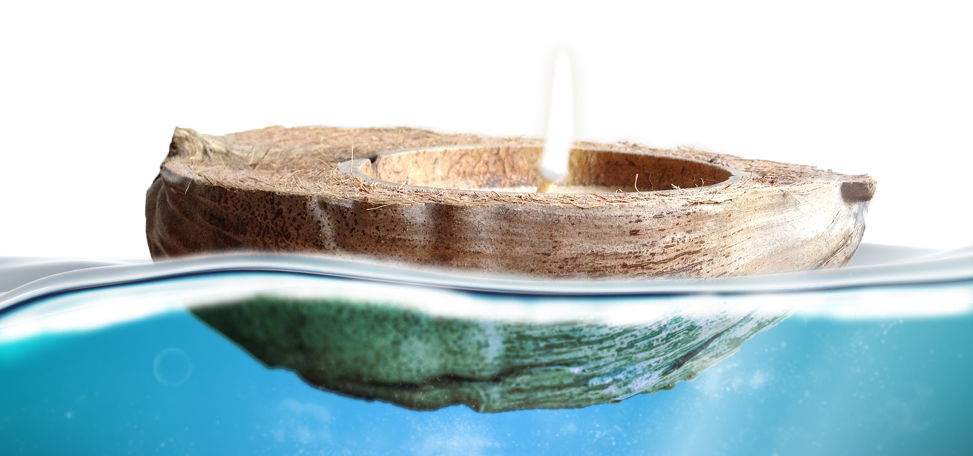 świeca egzotyczna kokosowa